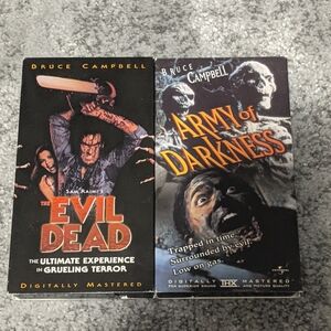 Evil Dead & Army Of Darkness VHS Lot